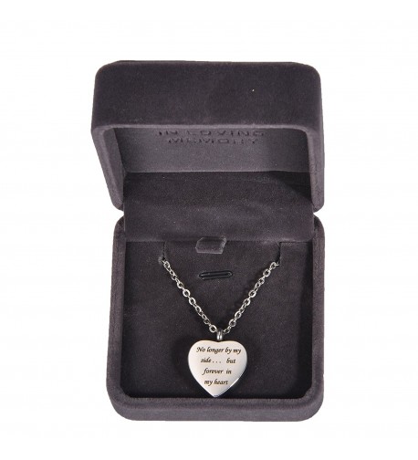 Heart Cremation Urn Necklace Memorial Keepsake Jewelry - No longer by ...