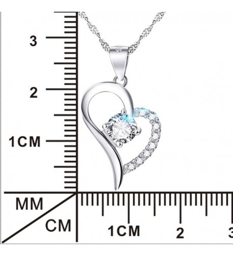 Mother's Day Gift Sterling Silver Letter B Open Heart Pendant Necklace ...